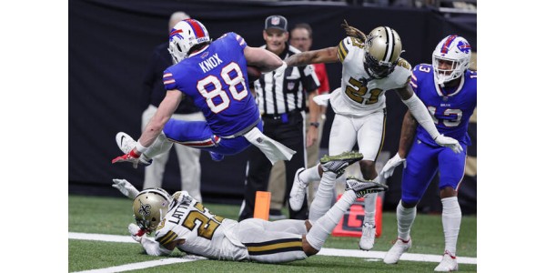 Buffalo Bills una vez más encontró buena forma y derrotó a los New Orleans Saints